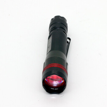 
                                        KLT快灵通 SA370 LED铝合金强光远射手自行车电筒 防雨水 1W可调焦户外骑行探洞                