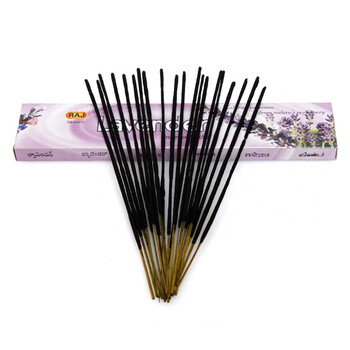 
                                                                                RAJ印度香 薰衣草Lavender 正品印度原装进口手工香薰熏香线香154                