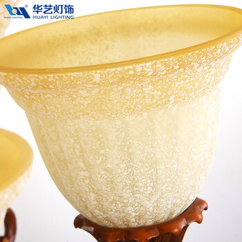华艺灯饰 欧式吊灯 客厅餐厅卧室书房复古简约灯具 艾克诗顿 CH0076 5头