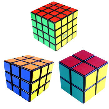 正品234阶专业魔方二三四阶 儿童成人益智玩具 比赛专用魔方 弹簧调节