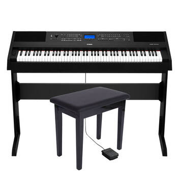 yamaha雅马哈电钢琴kbp1000 加强版kbp2000 500升级版 kbp1000单踏板