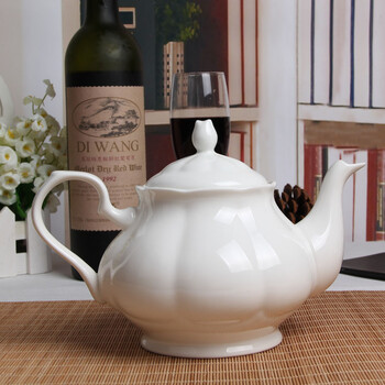 凤卜 素玉雅致 骨瓷咖啡具套装 英式 15头