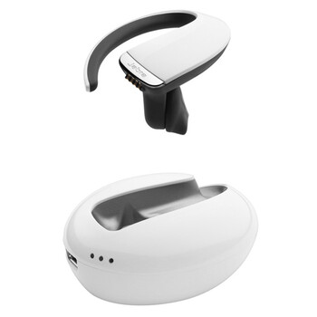 捷波朗（Jabra） STONE3炫石3 商务蓝牙耳机 通用型 耳挂式 白色（带充电底座）