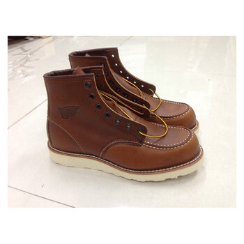 red wing红翼10875 美国正品代购 带钢印 完美品男士高帮靴男靴 1087
