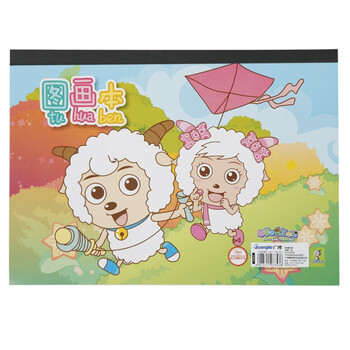 
                                        广博（GuangBo） XYY4119 喜羊羊B5卡通儿童图画本/画图绘画本/美术本20页 颜色随机 10本装                
