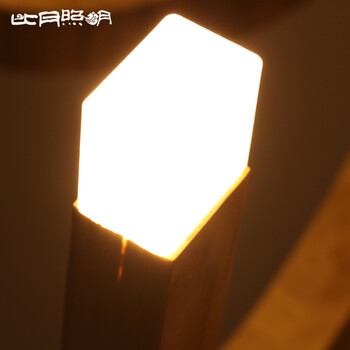
                                        比月照明 透光云石客厅吊灯餐厅东南亚水曲柳木质吧台创意个性吊灯3183 38cm 55cm                