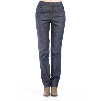 米兰登正品 夏装中腰牛仔裤 纯棉经典绣花微弹 长直筒 女裤wd110011