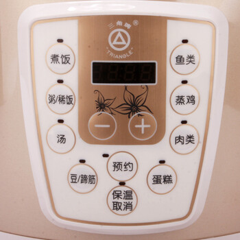 三角牌(Triangle)WYB-S0515电压力锅5L 微电脑智能压力检测
