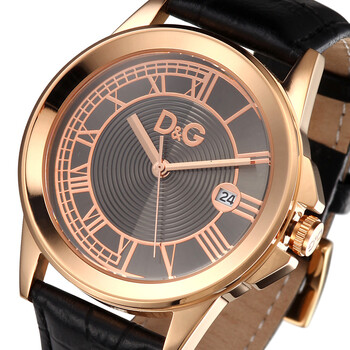 杜嘉班纳d&g 石英表黑色皮带时尚男表 dw0628【图片 价格 品牌 报价】