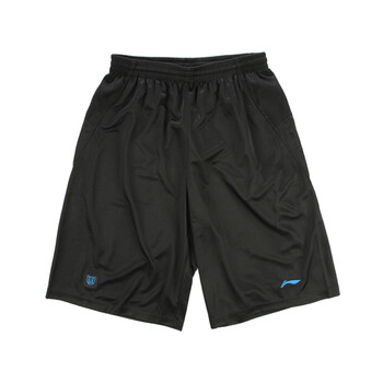 李宁/lining 男子篮球运动短裤 aapg039-3黑色 m【图片 价格 品牌
