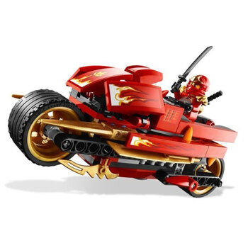 > 乐高式幻影忍者玩具9754 博乐ninjago积木l9441凯的转轮机车 转轮