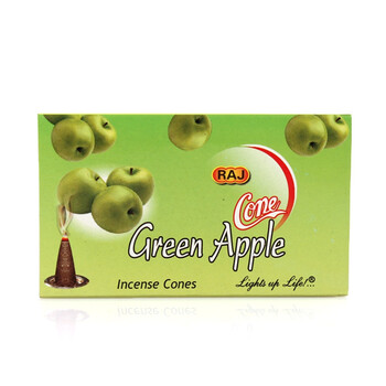 
                                        RAJ印度香 青苹果GreenApple 印度原装进口手工香薰熏香塔香|小盒 189                