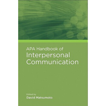 【】APA Handbook of Interpersonal