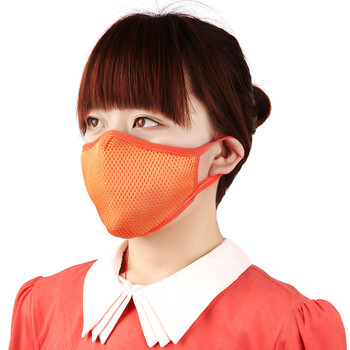 新华pm2.5 专业防尘 防雾霾 耳带式 口罩mfk-6b 橙色 m(中号)