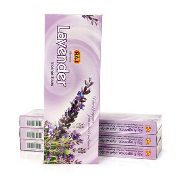 
                                        RAJ印度香 薰衣草量贩装Lavender 原装进口手工花香薰熏香线香043|小盒                