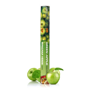 
                                        RAJ印度香 青苹果GreenApple 印度原装进口手工香薰熏香线香|小盒 025                