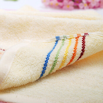 星语stardream 毛巾家纺 无捻绣花毛巾33*70全棉mx6604黄