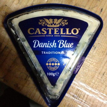 安拉 蓝纹奶酪 blue cheese 蓝波芝士蓝波乳酪臭芝士臭奶酪软奶酪丹麦