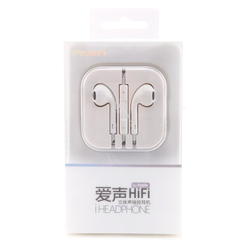 品胜 G201 苹果专用版手机耳机 白色