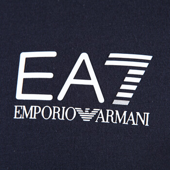 armani 阿玛尼 ea7 四色logo 男士长袖t恤 273217 3a209 02836深蓝色