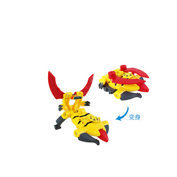 奥迪双钻神魄变形对战玩具神魄玩具赤焰雄狮苍穹蛟龙 赤影狂蜂618017