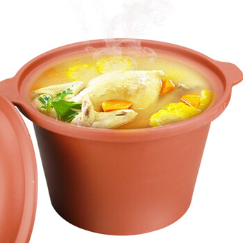 苏泊尔（SUPOR)电炖锅多功能电炖盅DKZ50B1-300红陶内胆5L