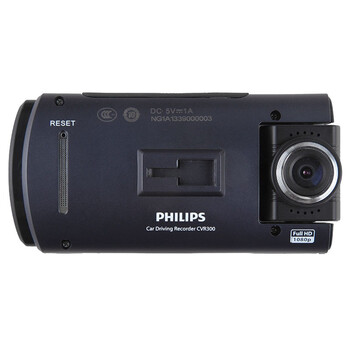 飞利浦（PHILIPS）CVR300行车记录仪 全高清1080P 180度可旋转镜头