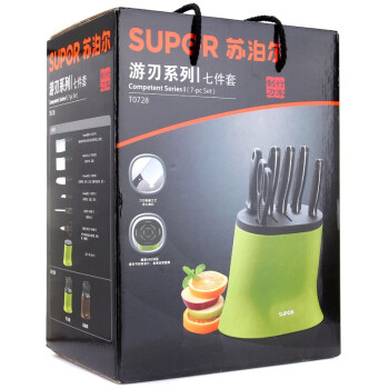 苏泊尔（SUPOR）游刃系列刀具7件套T0728