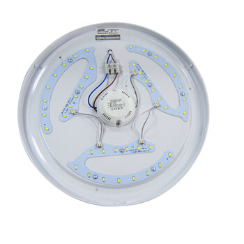 惠美加LED吸顶灯客厅卧室灯具led灯现代简约12W16W22W玄关走廊餐厅厨房圆形灯白光 白玉 22W