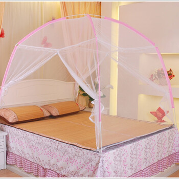 怡澜双人蒙古包蚊帐803适合1.5米床