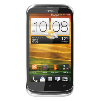 HTC 新渴望V T328W 双卡双待 3G手机（白色）