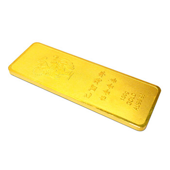【招金】万足金au9999 鸡年生肖金条 100克 保值收藏送礼