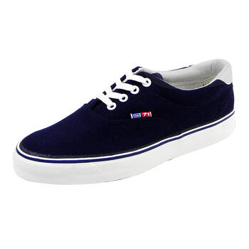 warrior回力 甲板鞋板鞋经典情侣款帆布鞋 wj-2 蓝色 42(260) 国货