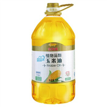 金龙鱼 植物甾醇 非转基因玉米油 5L