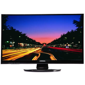 > 康佳(konka) led32e320n 32英寸 窄边智能网络液晶电视 (黑色)