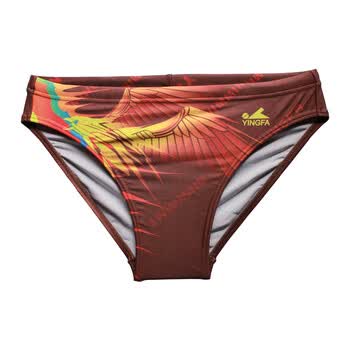 yingfa 英发 9309 正品 三角泳裤 男 热卖 red m