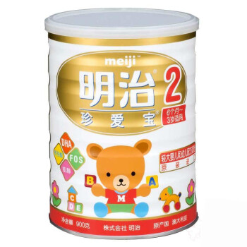 Meiji 明治 珍爱宝 2段 婴儿配方奶粉 900克*4罐