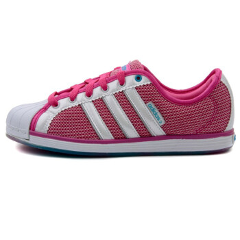 阿迪達斯adidas 女鞋 2012新款女子經典休閒鞋u46405 dj 粉色 37.