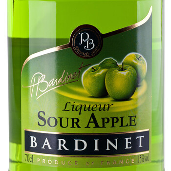 苹果马天尼鸡尾酒套餐 斯米诺伏特加 750ml 必得利酸苹果力娇酒 700ml