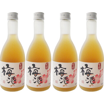 雪姬梅酒 15度 梅子果酒 女士用酒 355毫升 4瓶装