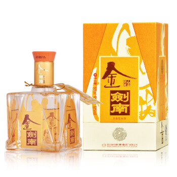 剑南春 金剑南方盒 浓香型 52度 500ml