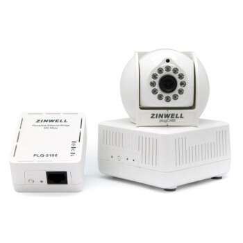 再特价：ZINWELL 真赫 PCQ-500C 电力猫+监控摄像机套装
