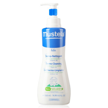 单买好价！Mustela 妙思乐 新生贝贝 洗发沐浴露 500ml