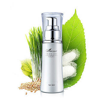 绿叶四倍蚕丝浓缩精华素30ml 紧致 抗衰老 美白 补水保湿 绿叶化妆品