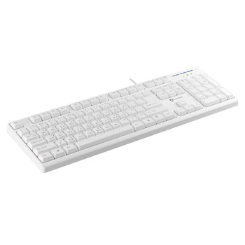 艾芮克(i-rocks)kr6260-wh 24颗键不冲突游戏键盘 白色