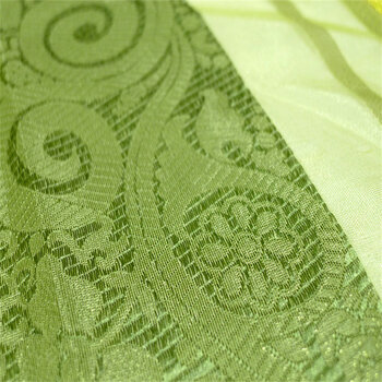 kiwa awik贵和 提花丝巾 枯草色 长款166*74