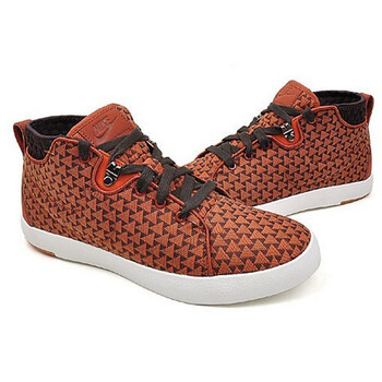 nike 男式 三角形织布图案闪电蓝色时尚运动文化鞋 525283-208 其它