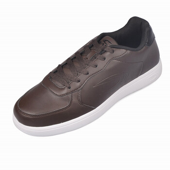 赛琪saiqi男款时尚休闲滑板鞋 352227 咖啡色-01 40