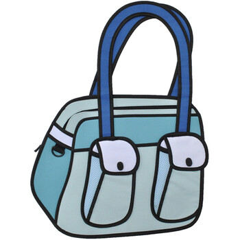 gismo 二次元立体3d卡通漫画包单肩蓝色