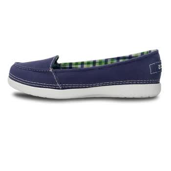 crocs卡骆驰帆布鞋女墨尔本2.0浅口鞋/ 11815 蓝色 w5
